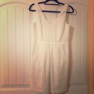 J.Crew white dress